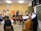 Das Orchester von Martinus Boll(Baß)